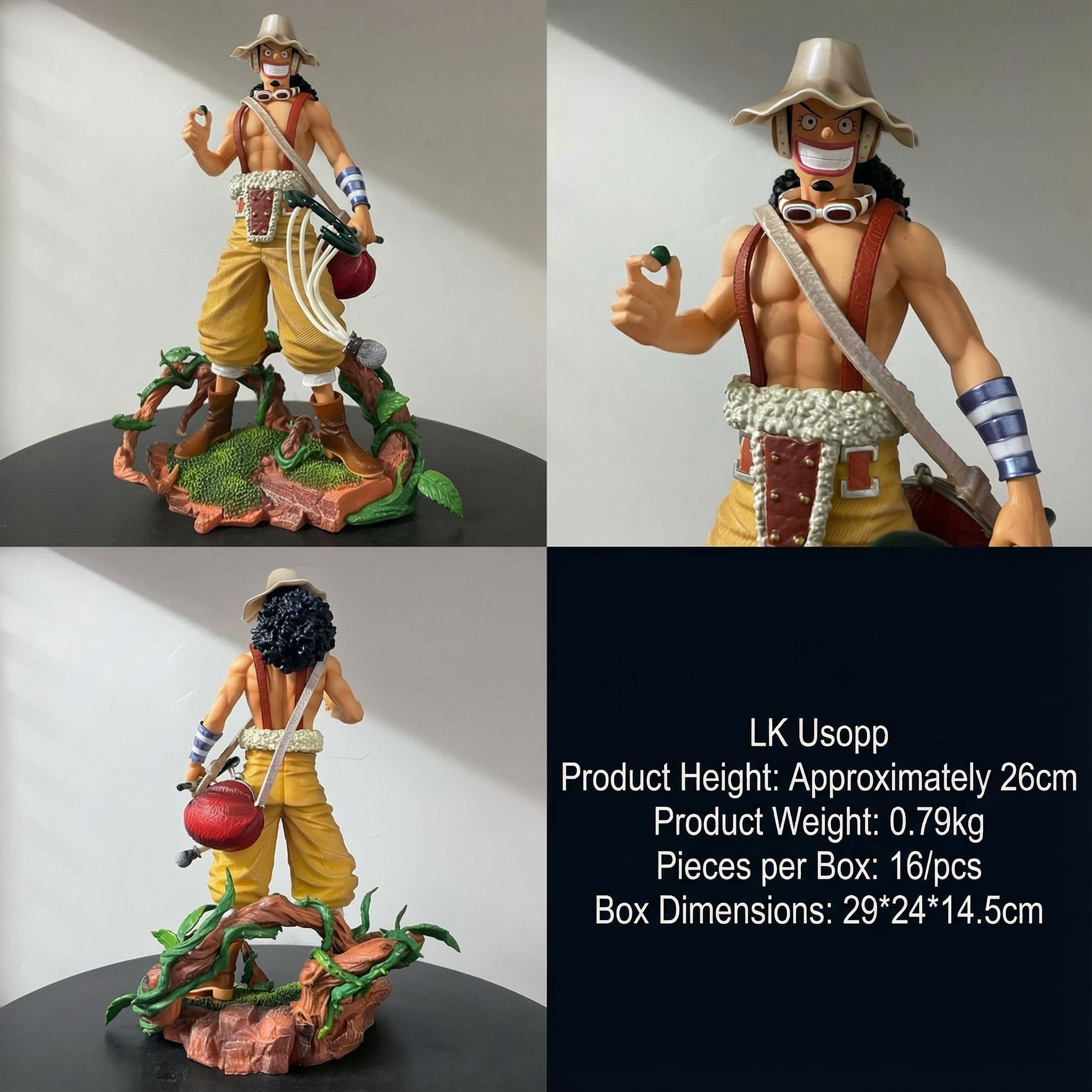 LX Usopp Sogeking Two Years Later Anime Action Figure Statue Model Collectible - Cosplee