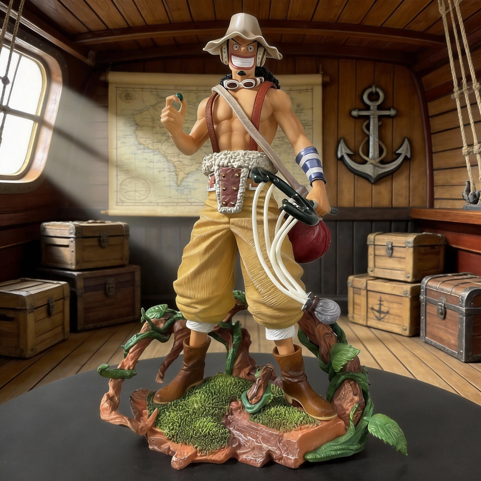 LX Usopp Sogeking Two Years Later Anime Action Figure Statue Model Collectible - Cosplee