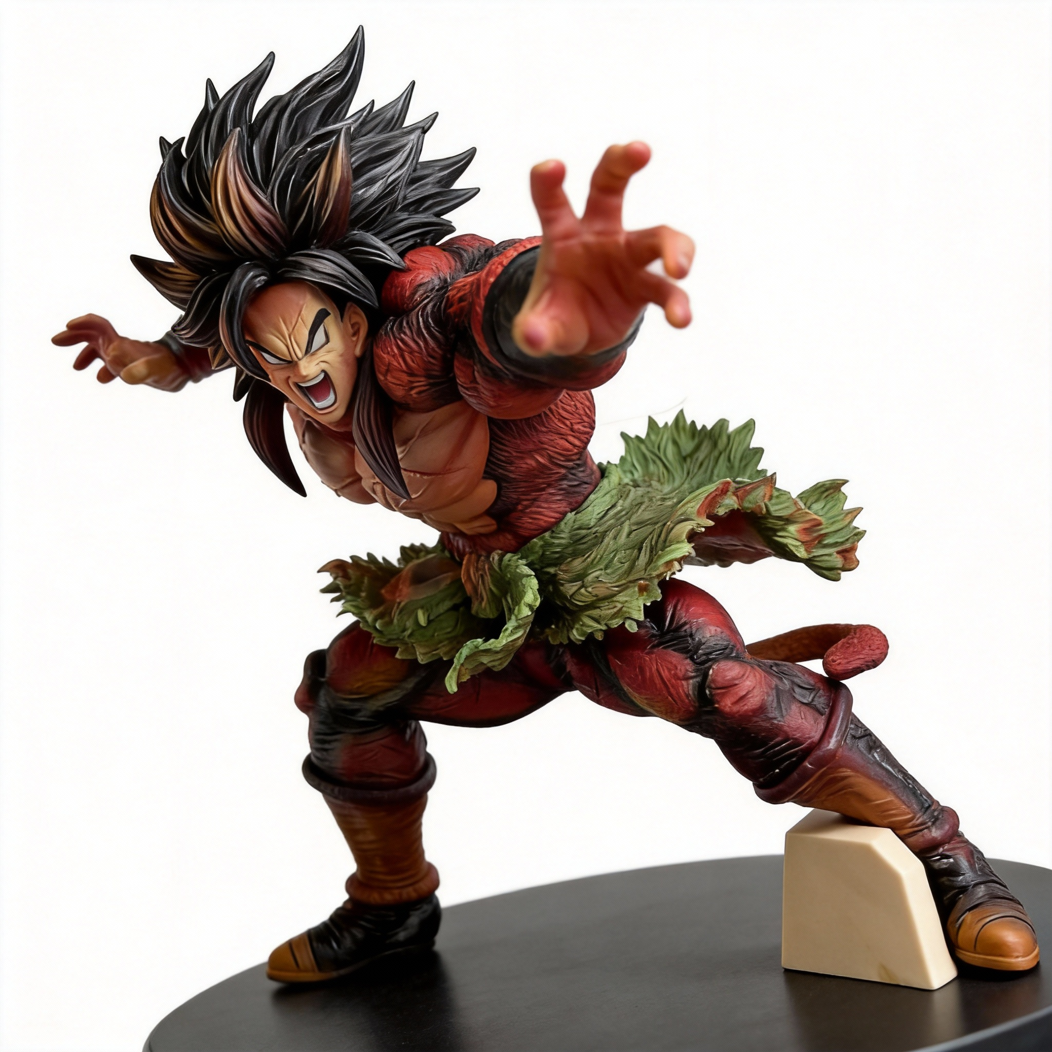 Dragon Ball GT Super Saiyan 4 Broly Light-Up Battle Damaged GK Statue - Cosplee