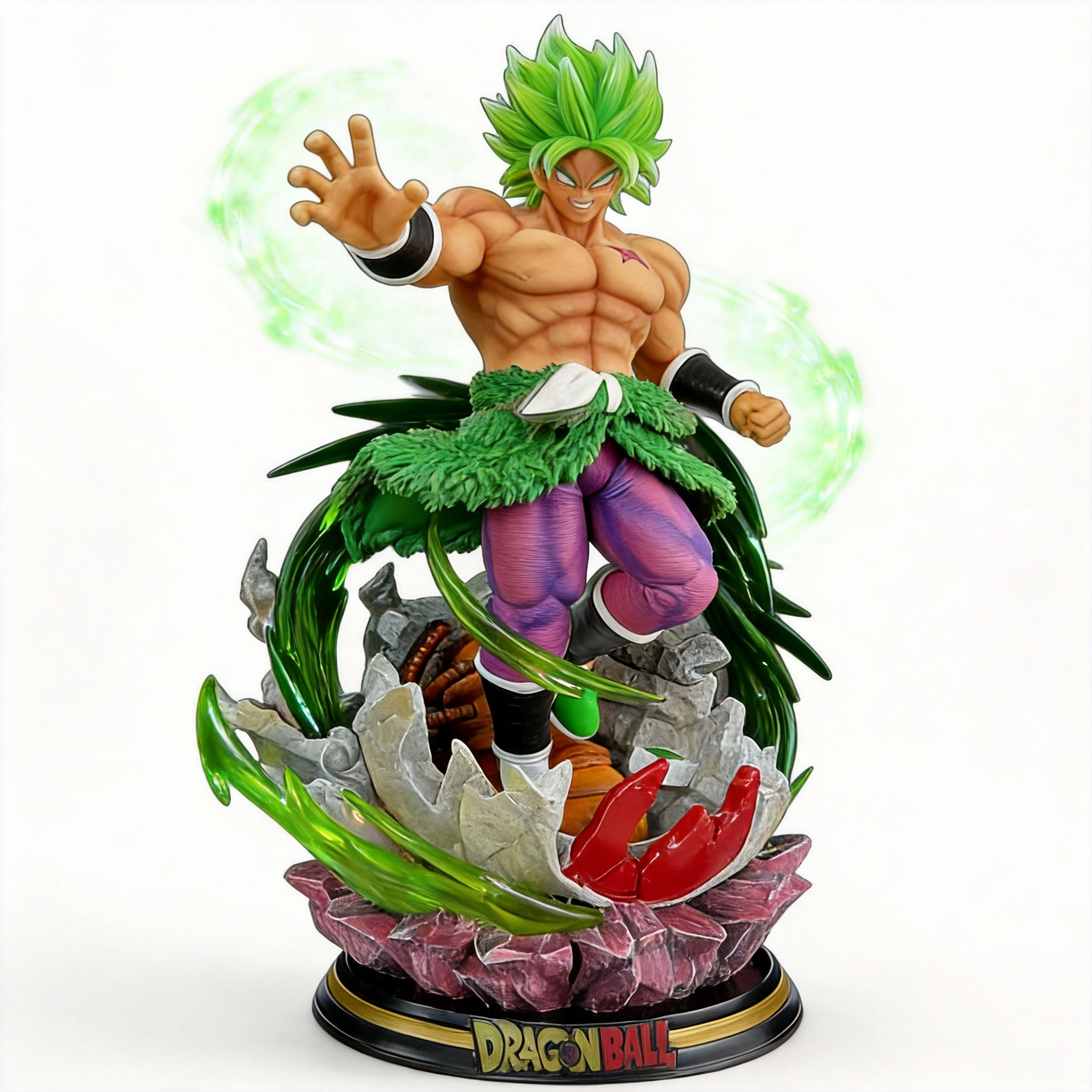 Dragon Ball Z Broly Tenth Edition Dual-Scale Statue Model by Tyrannosaurus Studio - Cosplee