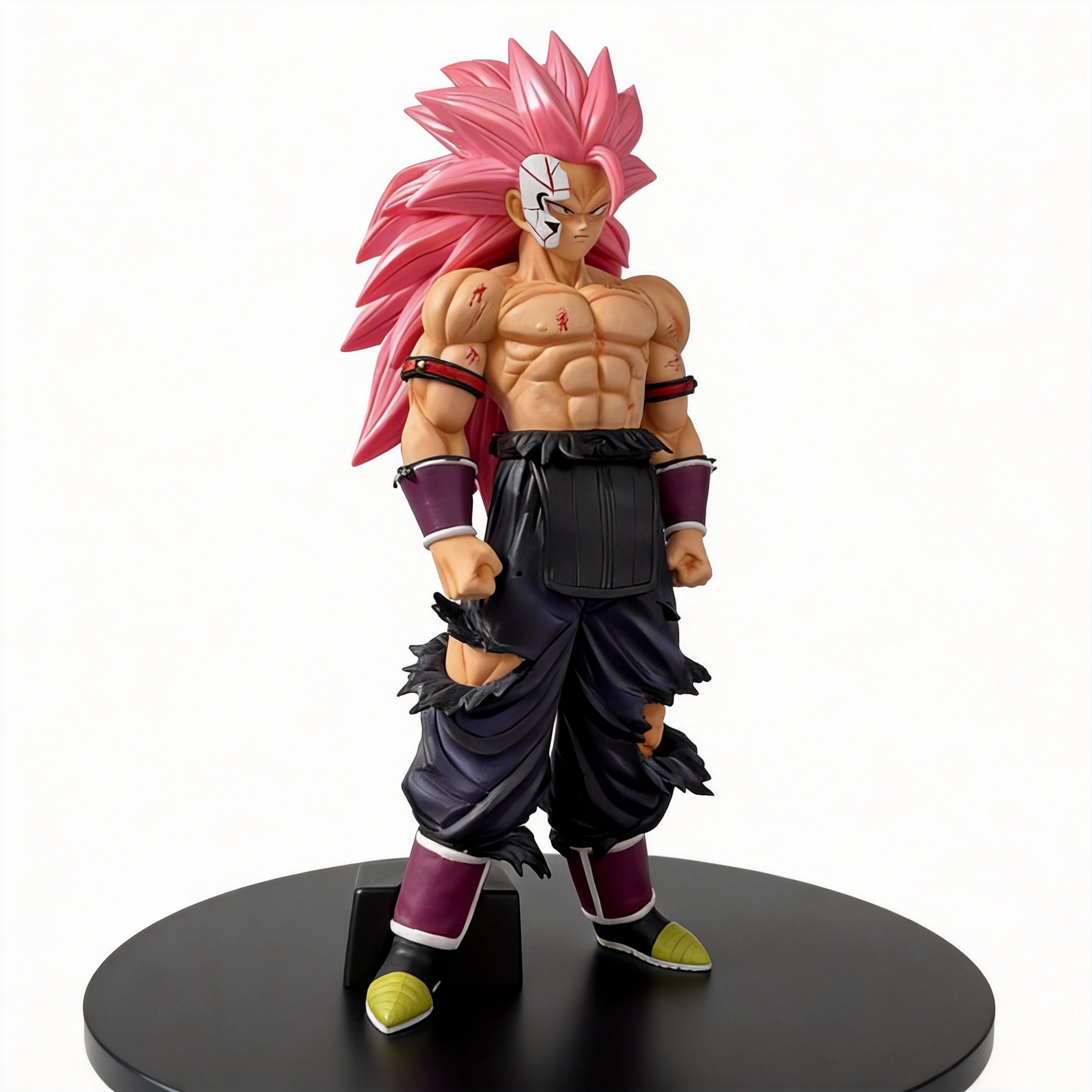 Dragon Ball Super Goku Black (Super Saiyan Rosé) & Fused Zamasu Figure - Anime Villain Collectible Statue - Cosplee