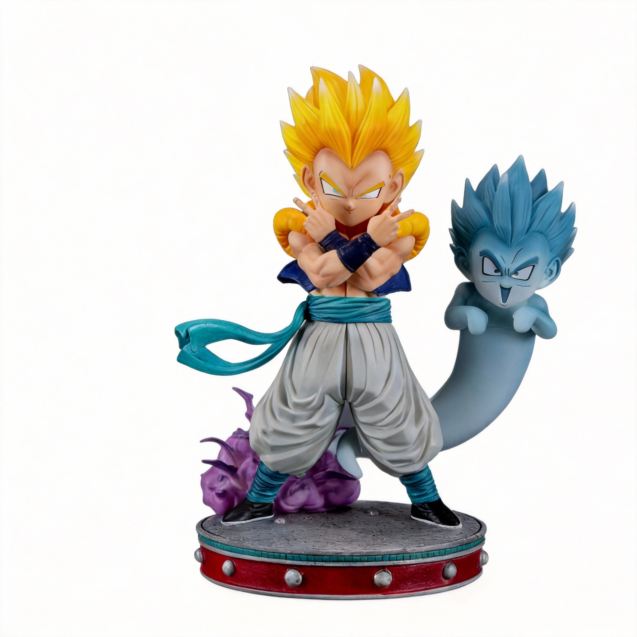 Dragon Ball Z Gotenks Super Saiyan 3 CS Ghost Version Action Figure Statue - Cosplee