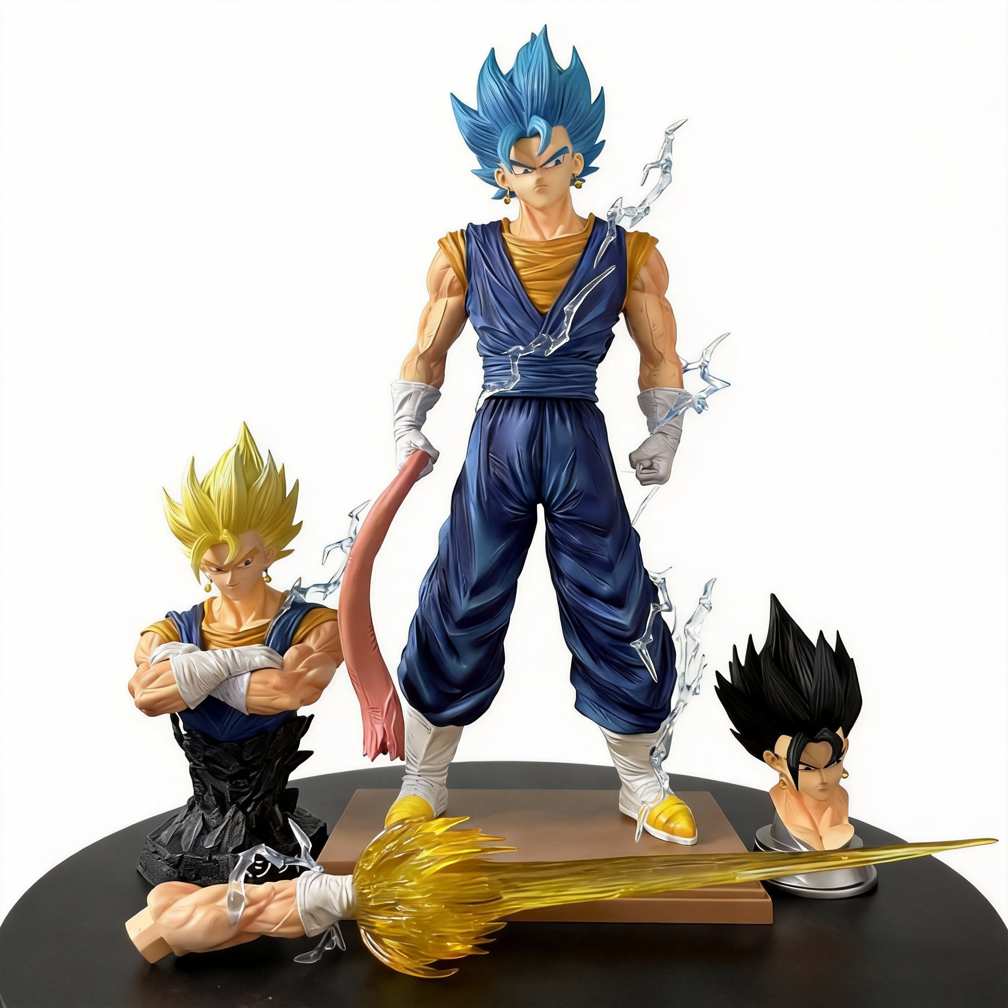 Dragon Ball Super Vegito Ultimate Power Three-Head Sculpt with Bust Statue - Cosplee