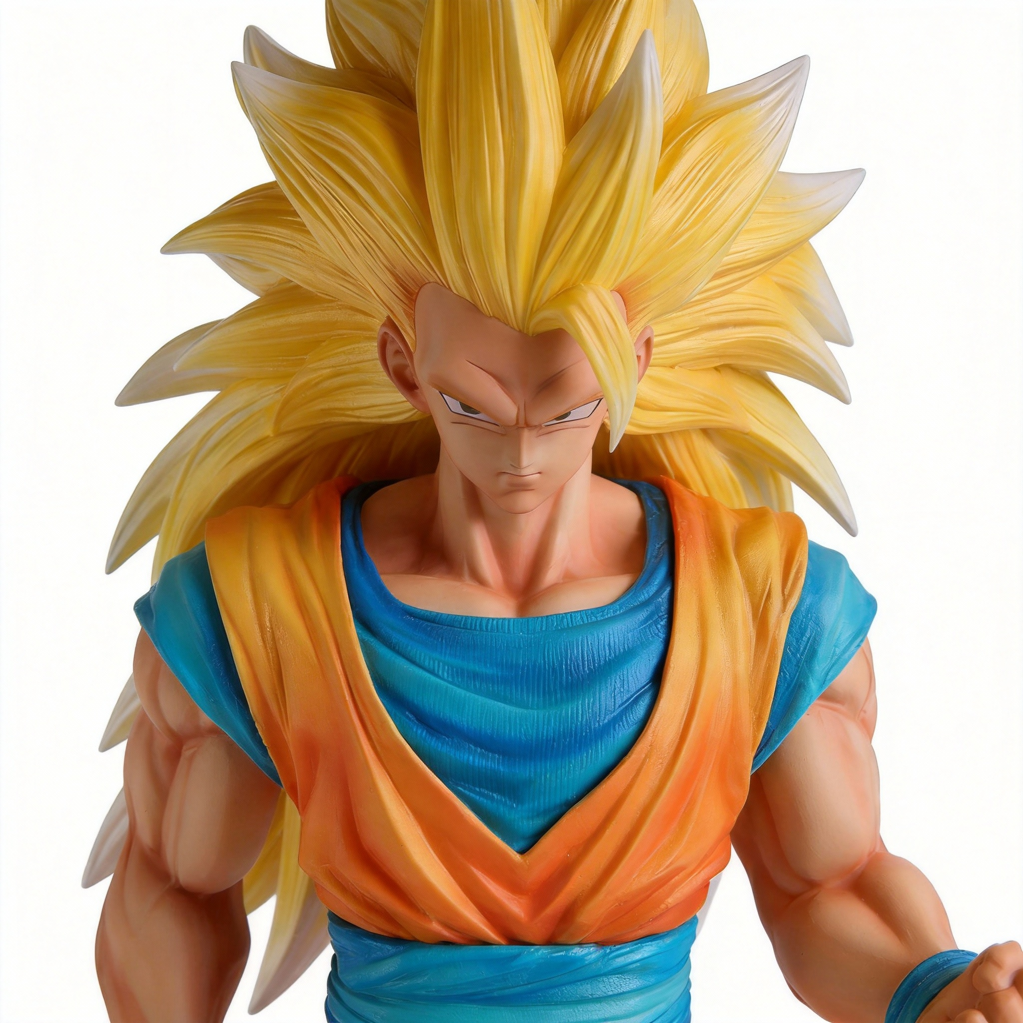 Dragon Ball Z ZW Infinite Power Super Saiyan 3 Goku Desktop GK Statue - Cosplee
