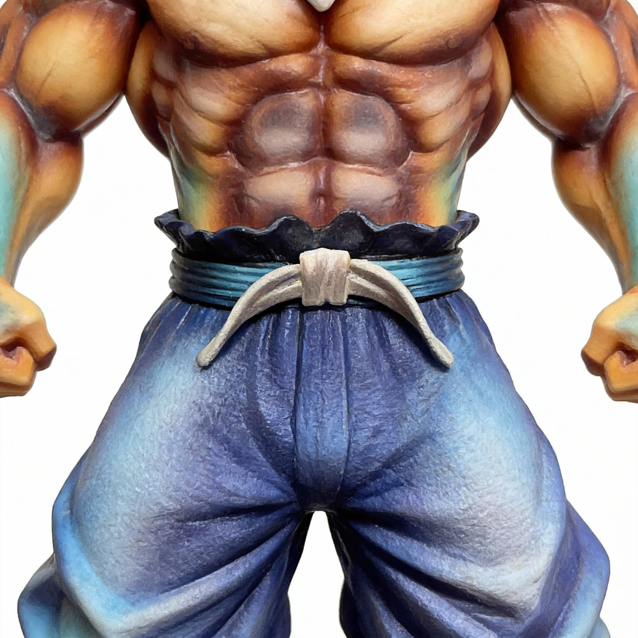 Dragon Ball Master Roshi Kamehameha Dual-Portrait Desktop GK Statue - Cosplee