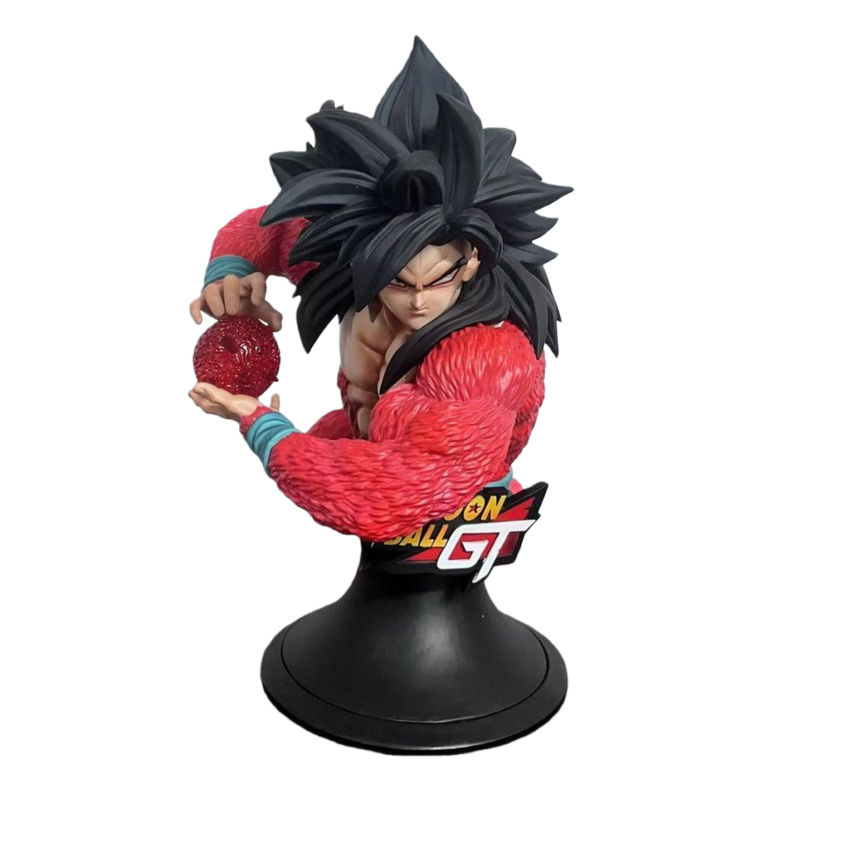 VF Super Saiyan 4 Goku & Vegeta Dual Bust Statue - Dragon Ball GT Desktop GK Figure - Cosplee