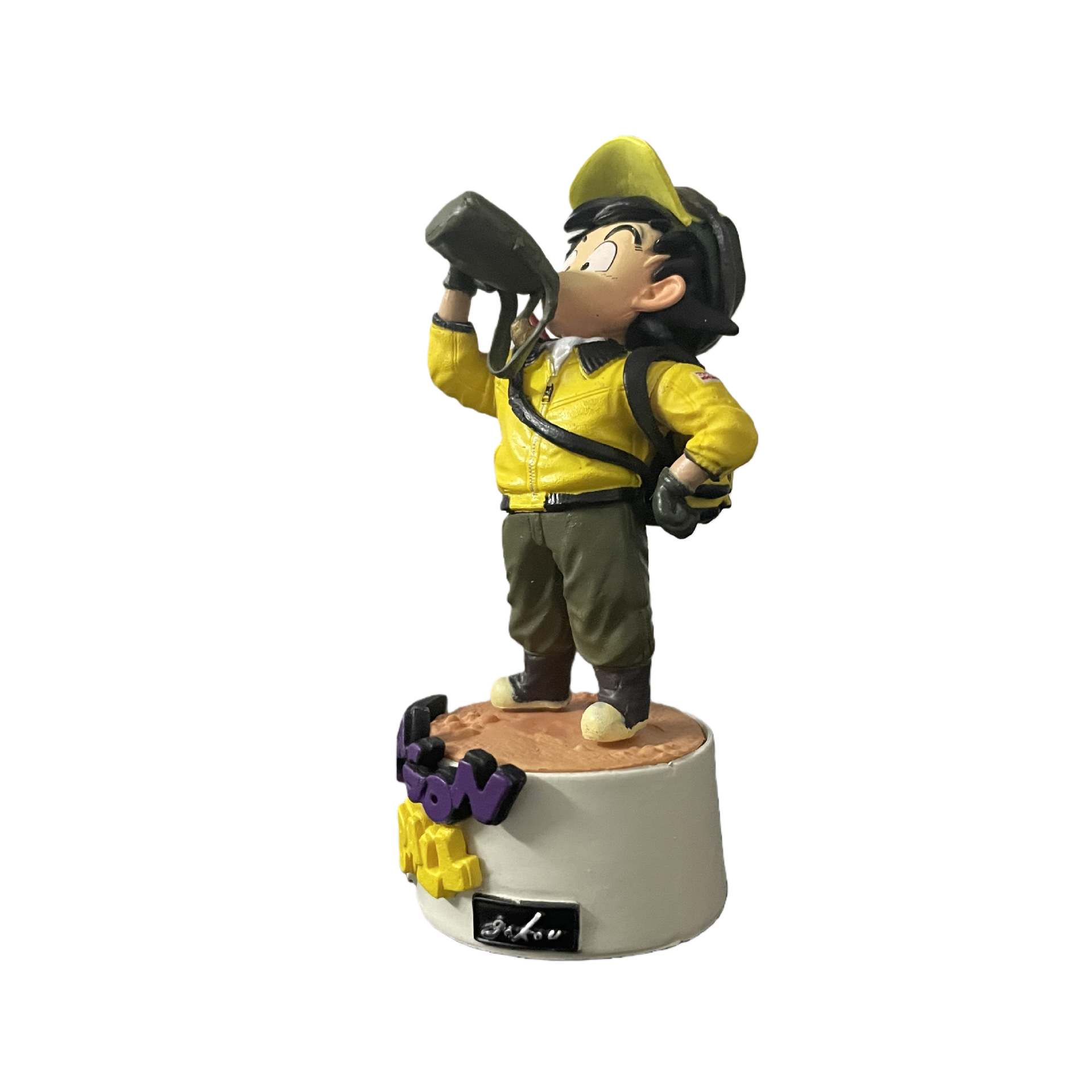 Water-Drinking Kid Goku 2.0 Dragon Ball Collectible Figure - Car & Desk Decor Anime Model - Cosplee