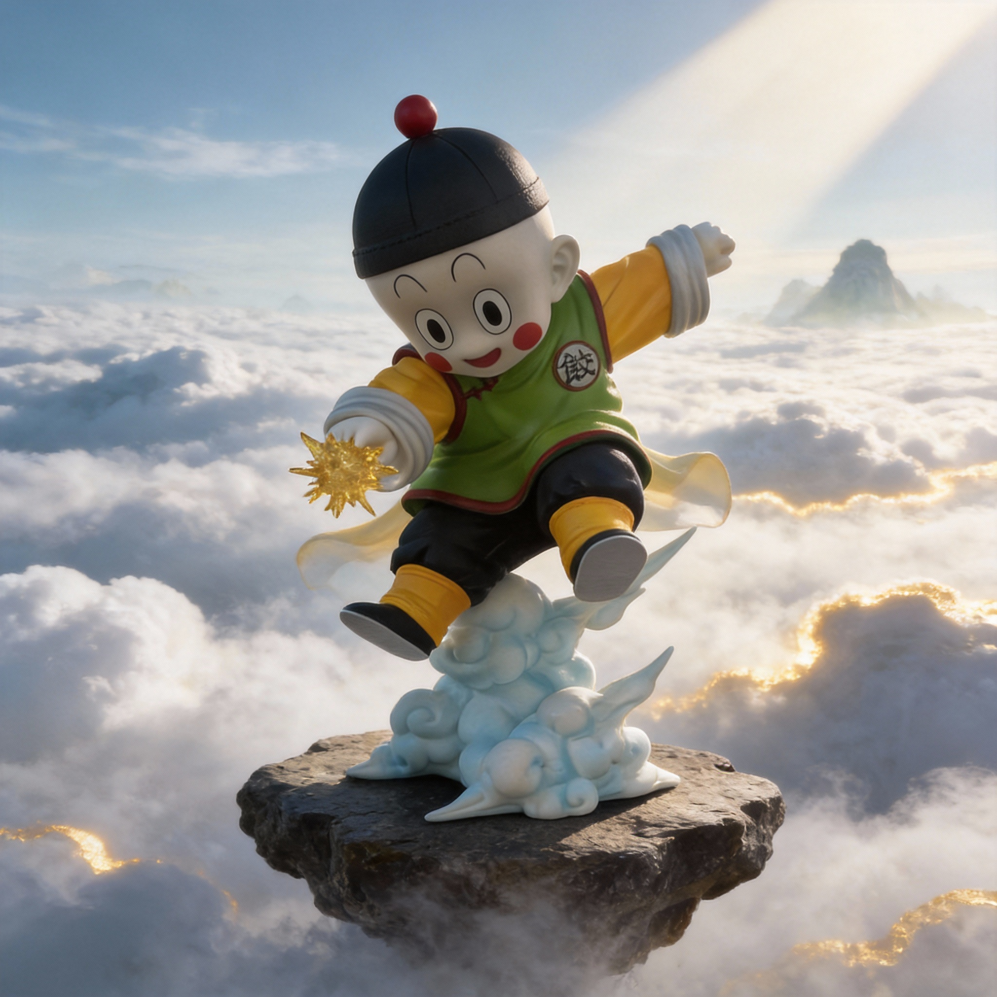 Tenshinhan & Chaozu Companion Display Dragon Ball Z GK Statue Set - Cosplee