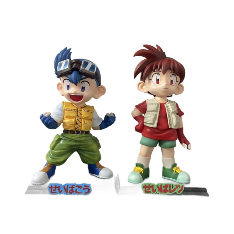 Double Dragon Brothers & Dash! Yonkuro Mini Figure Set - Dragon Ball & Dash! Yonkuro Crossover Model - Cosplee