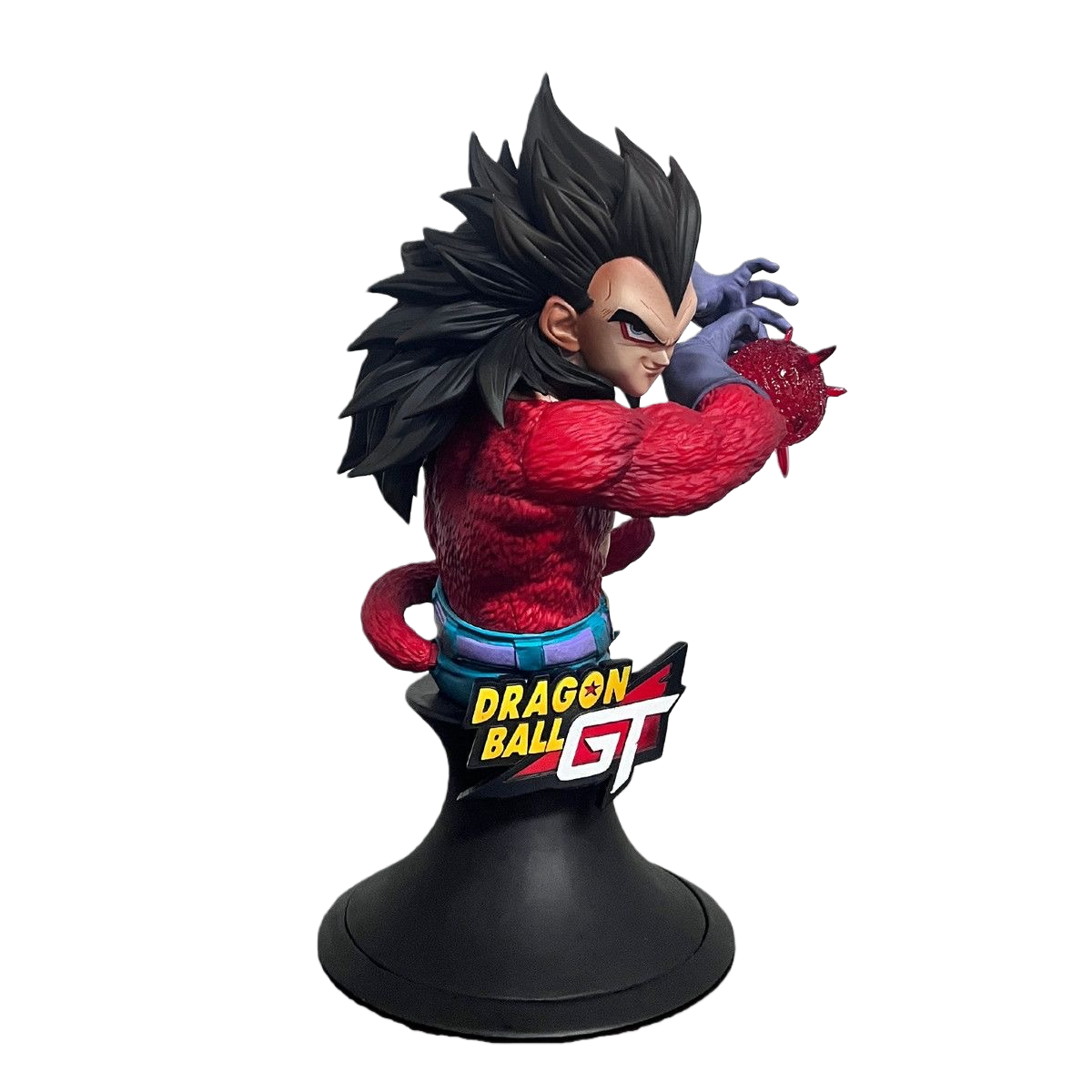 VF Super Saiyan 4 Goku & Vegeta Dual Bust Statue - Dragon Ball GT Desktop GK Figure - Cosplee