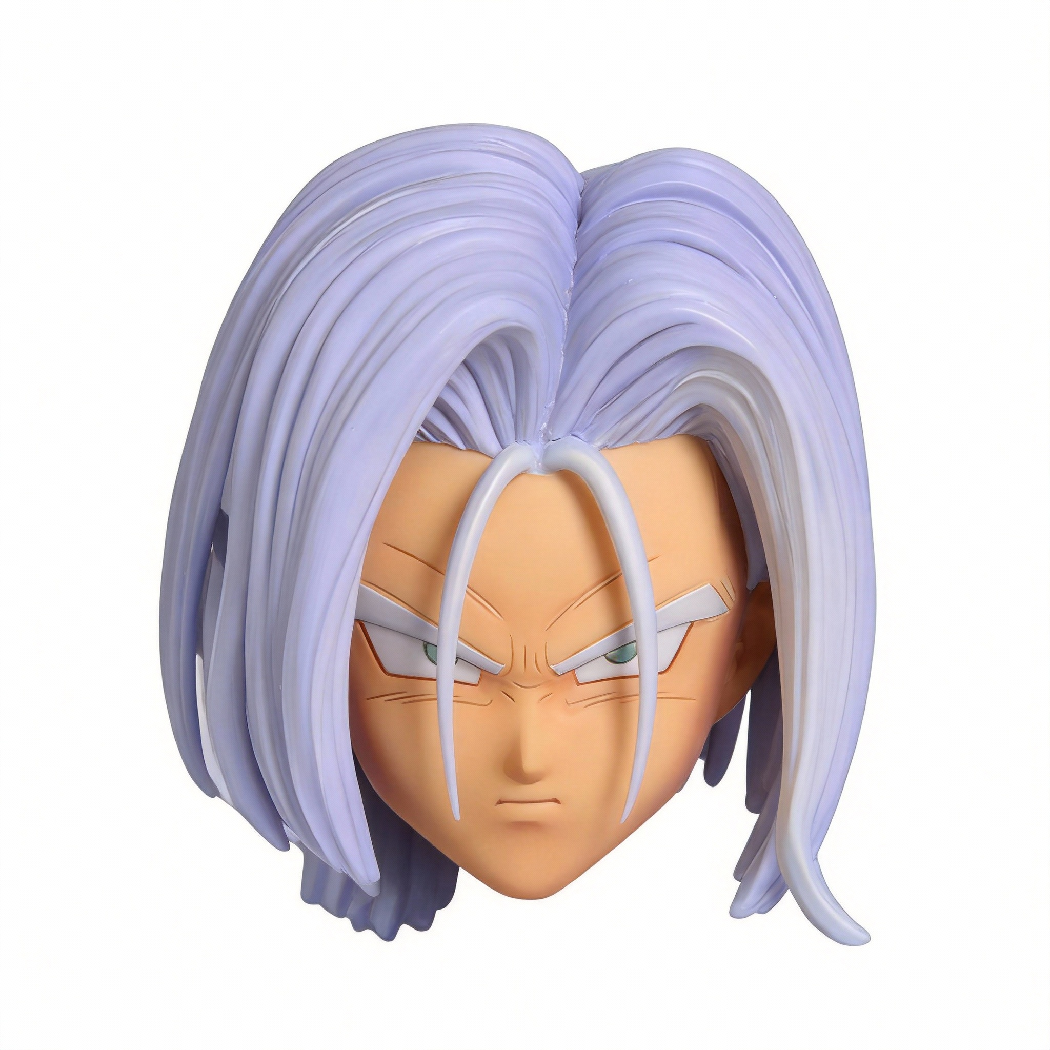 Future Trunks Dual-Portrait Super Saiyan (SSJ/SSJ2) GK Statue - Dragon Ball Z Collectible - Cosplee