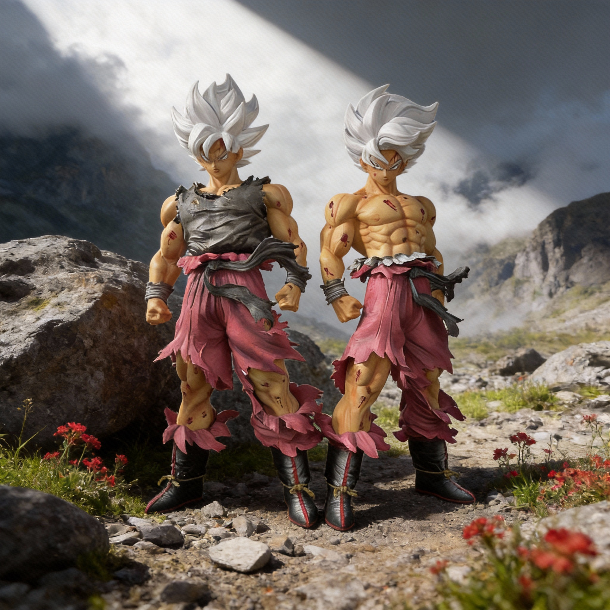 Dragon Ball First Super Saiyan Goku Legendary Transformation GK Statue - Cosplee