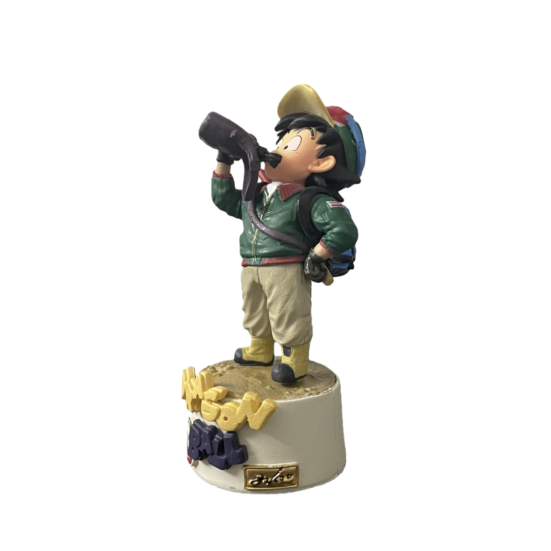 Water-Drinking Kid Goku 2.0 Dragon Ball Collectible Figure - Car & Desk Decor Anime Model - Cosplee