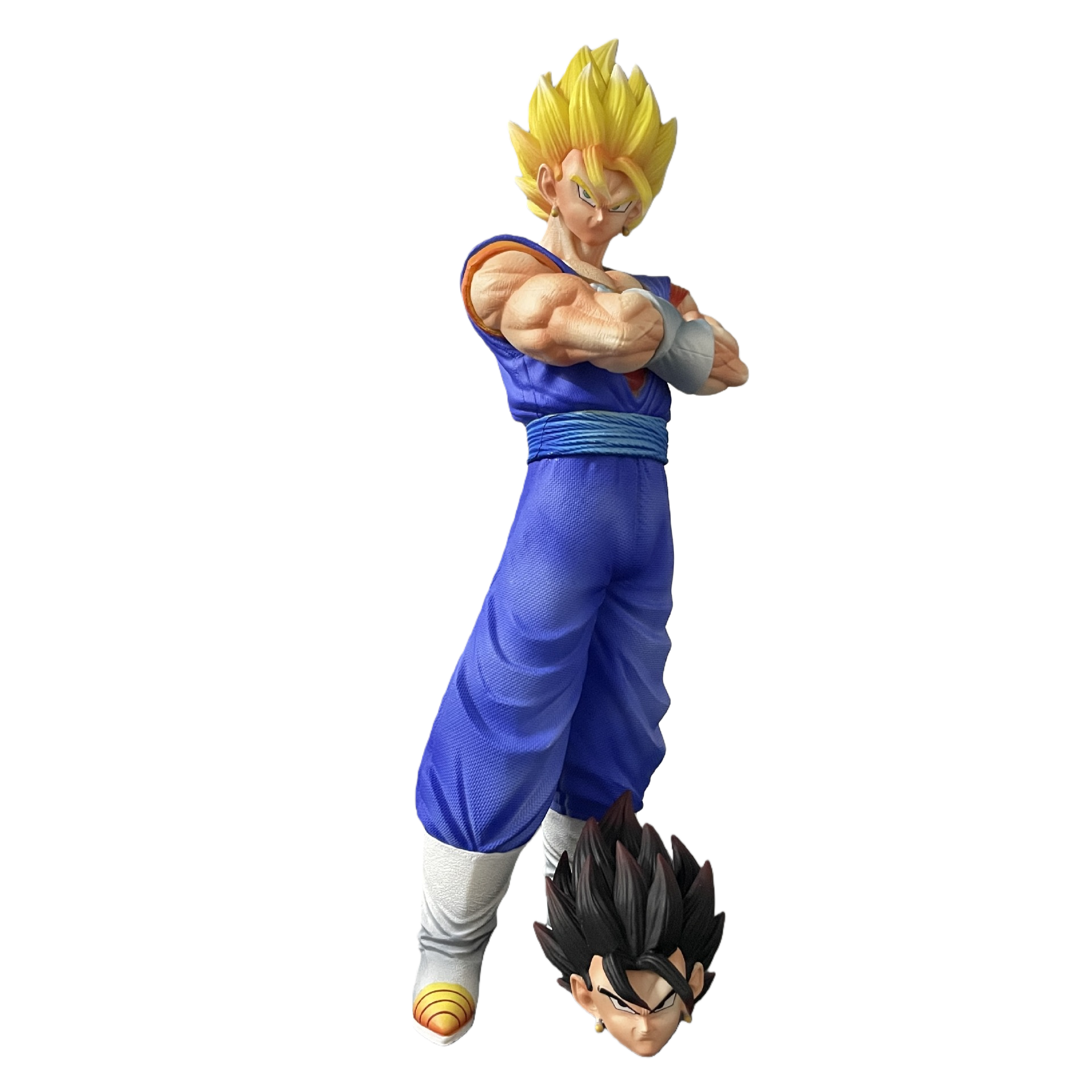 Dual Kings Resonance: Vegito & Gogeta Dual-Head Sculpt Display GK Statue - Dragon Ball Z/S - Cosplee