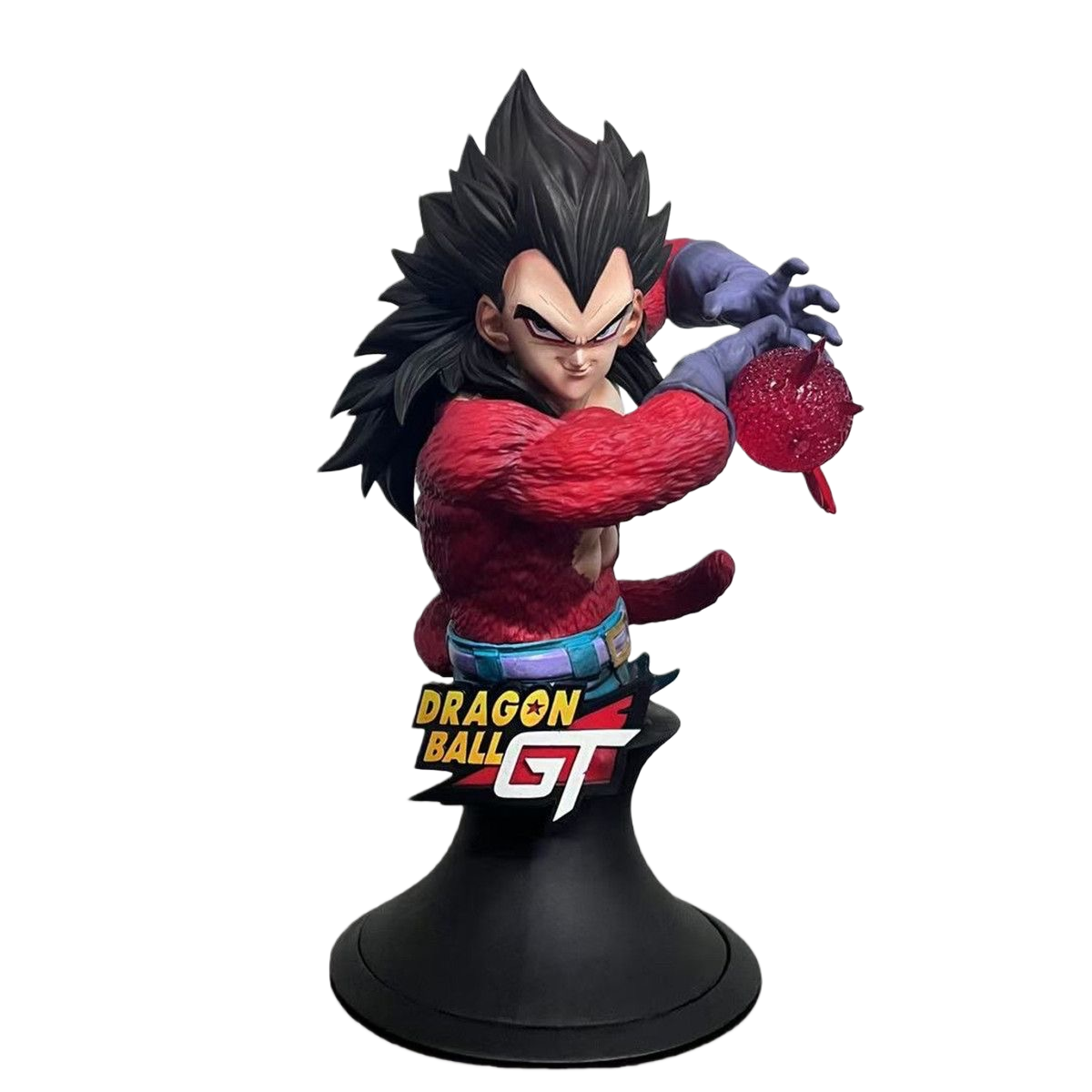 VF Super Saiyan 4 Goku & Vegeta Dual Bust Statue - Dragon Ball GT Desktop GK Figure - Cosplee