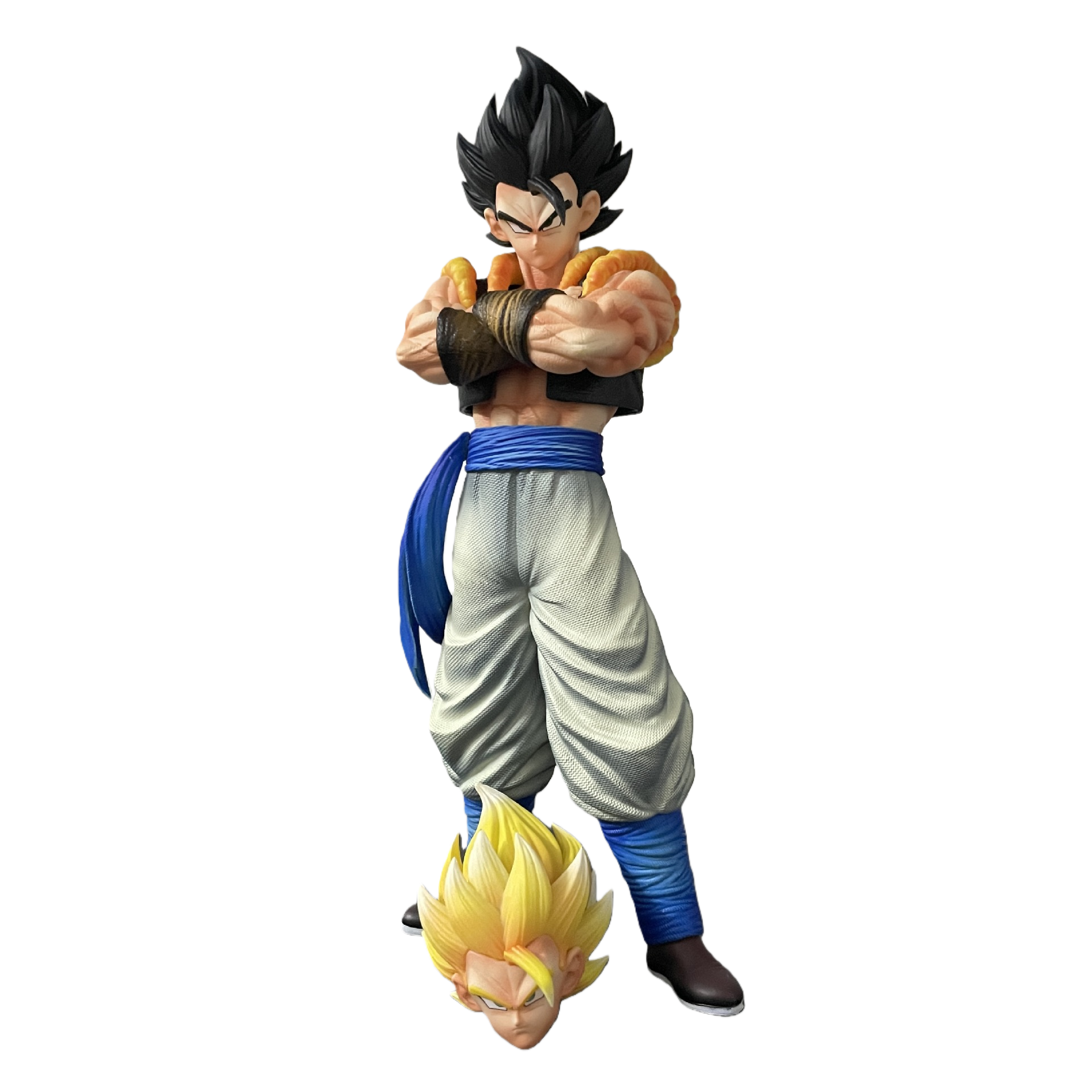 Dual Kings Resonance: Vegito & Gogeta Dual-Head Sculpt Display GK Statue - Dragon Ball Z/S - Cosplee
