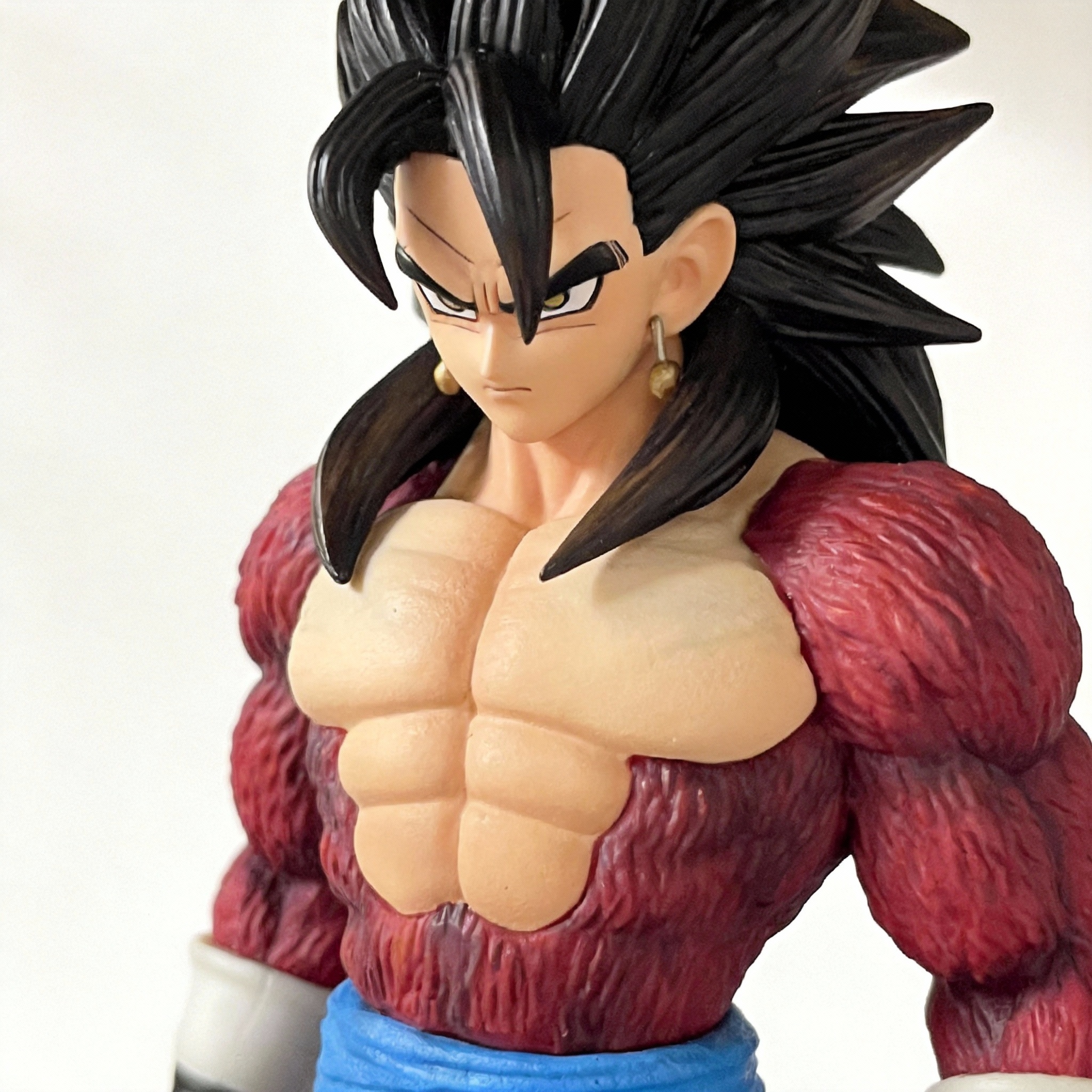Super Saiyan 4 Gogeta Double Transformation Light-Up GK Statue - Dragon Ball GT Collectible Figure - Cosplee