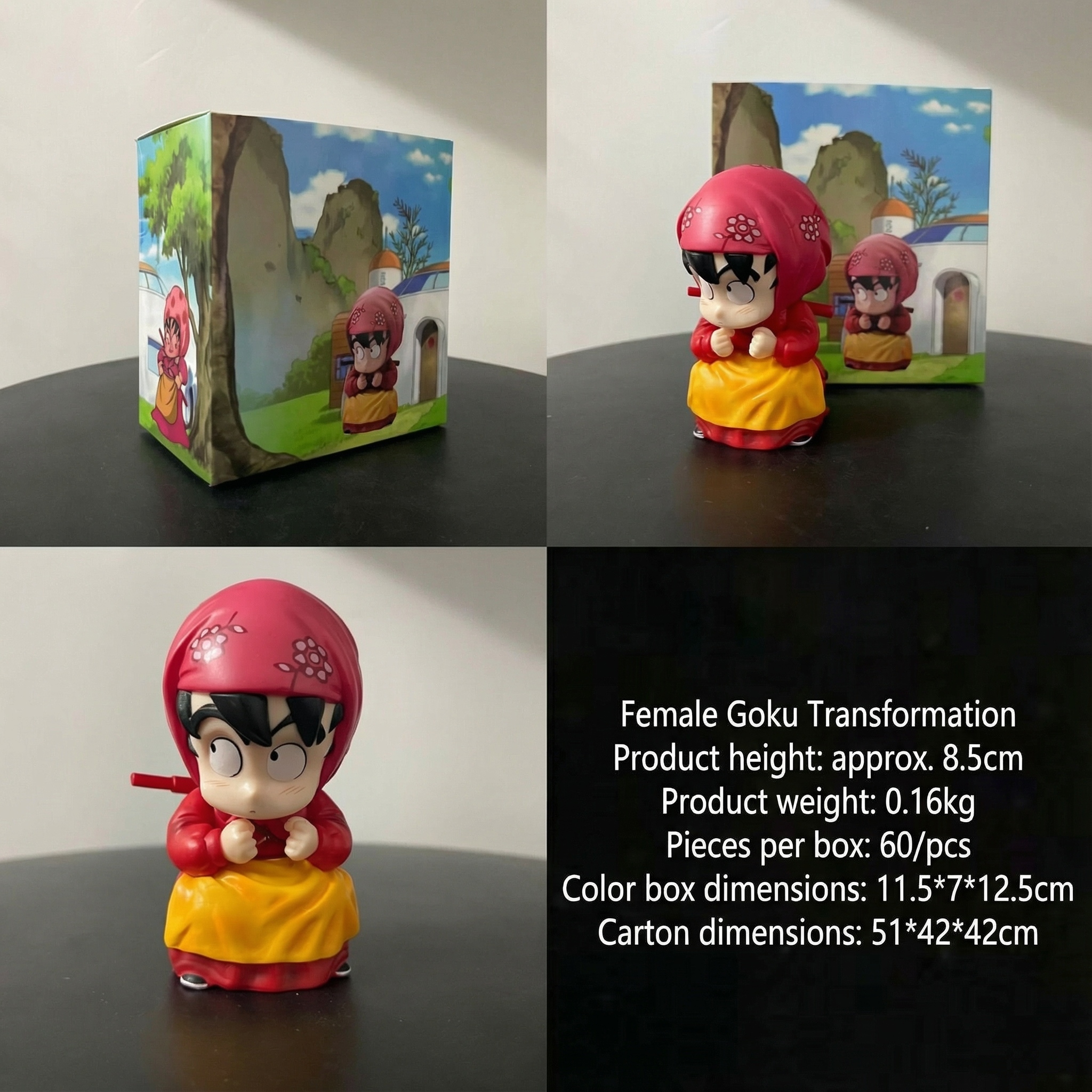 Kid Goku Dragon Ball Anime GK Car & Desk Decor Figure - Collectible Model Toy Gift - Cosplee