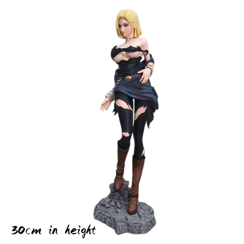 Dragon Ball Android 18 Feminine Allure Series GK Statue - Anime Collectible Figure - Cosplee