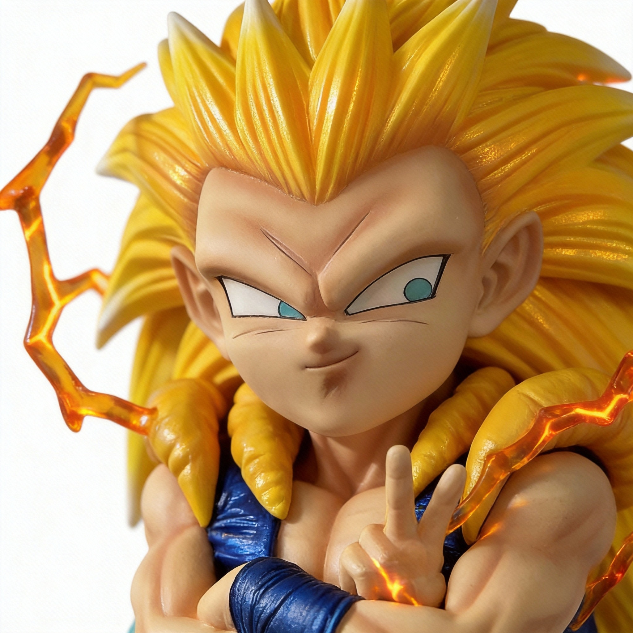 Super Saiyan 3 Gotenks Resonant Power GK Statue - Dragon Ball Z Collectible Figure - Cosplee