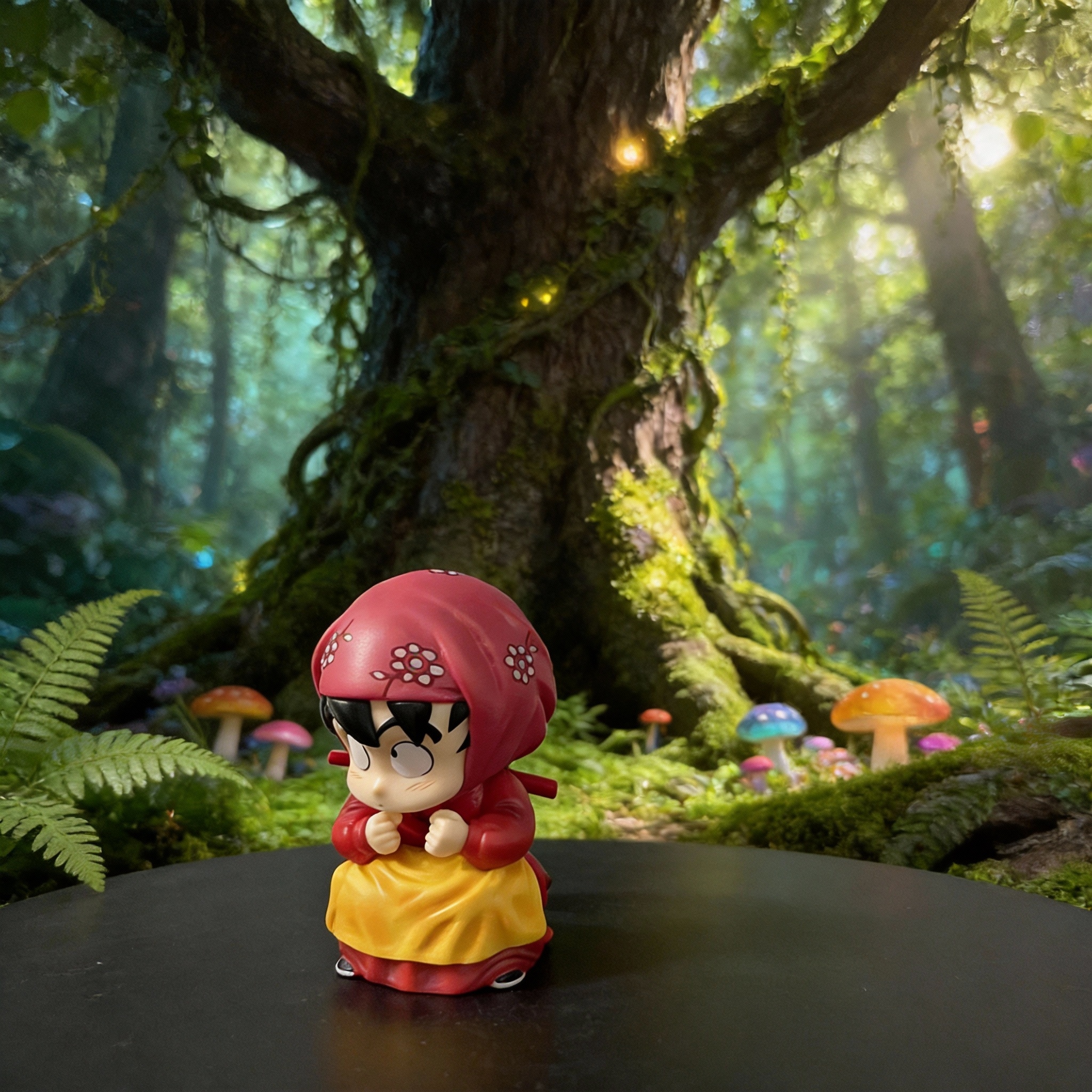 Kid Goku Dragon Ball Anime GK Car & Desk Decor Figure - Collectible Model Toy Gift - Cosplee