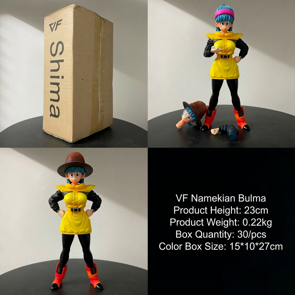 Dragon Ball VF Namek Saga Bulma Anime Collectible GK Statue - Figure Model - Cosplee