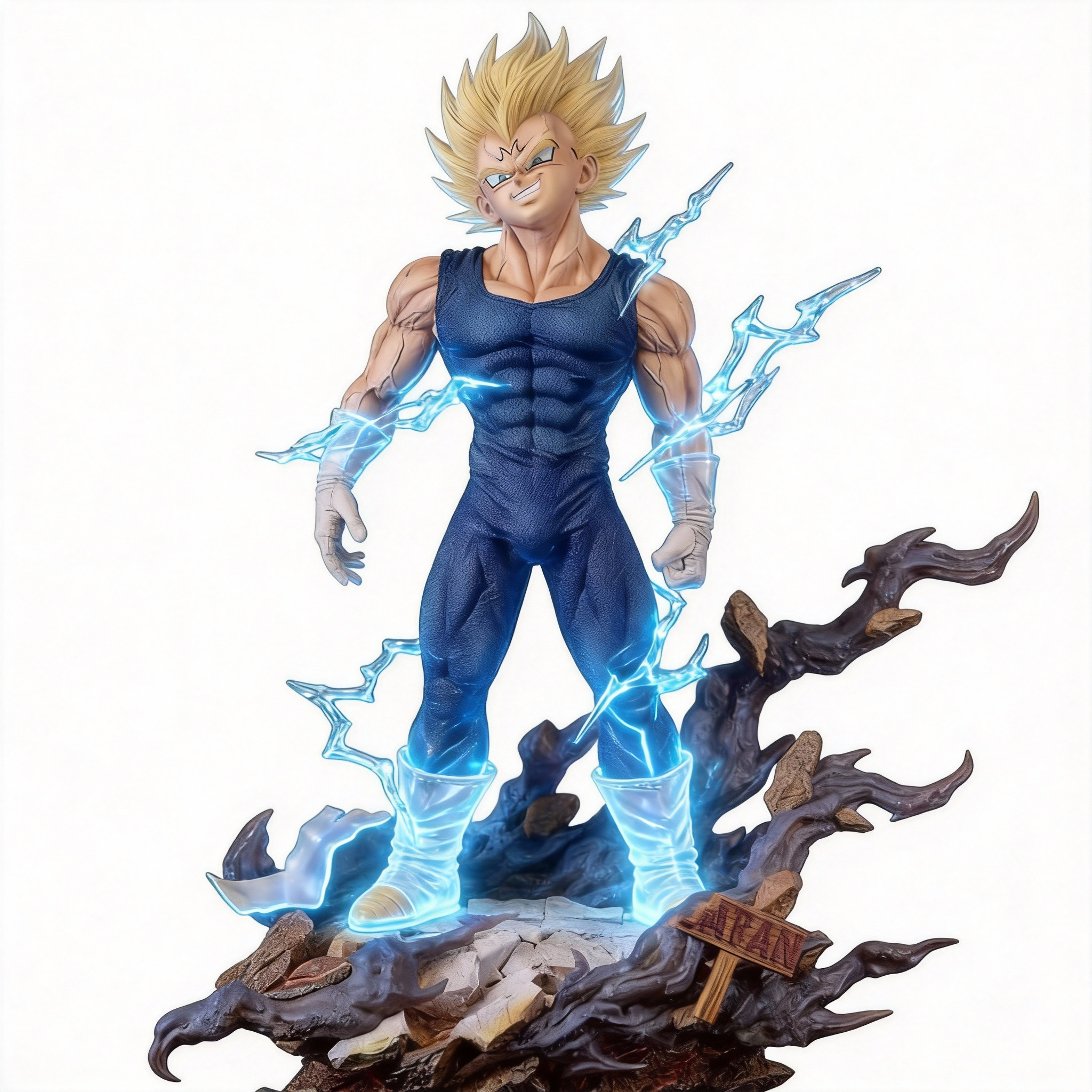 Possessed Vegeta 32cm Prince of Saiyans Namek Battle Dragon Ball GK Statue - Desktop & PC Case Model - Cosplee