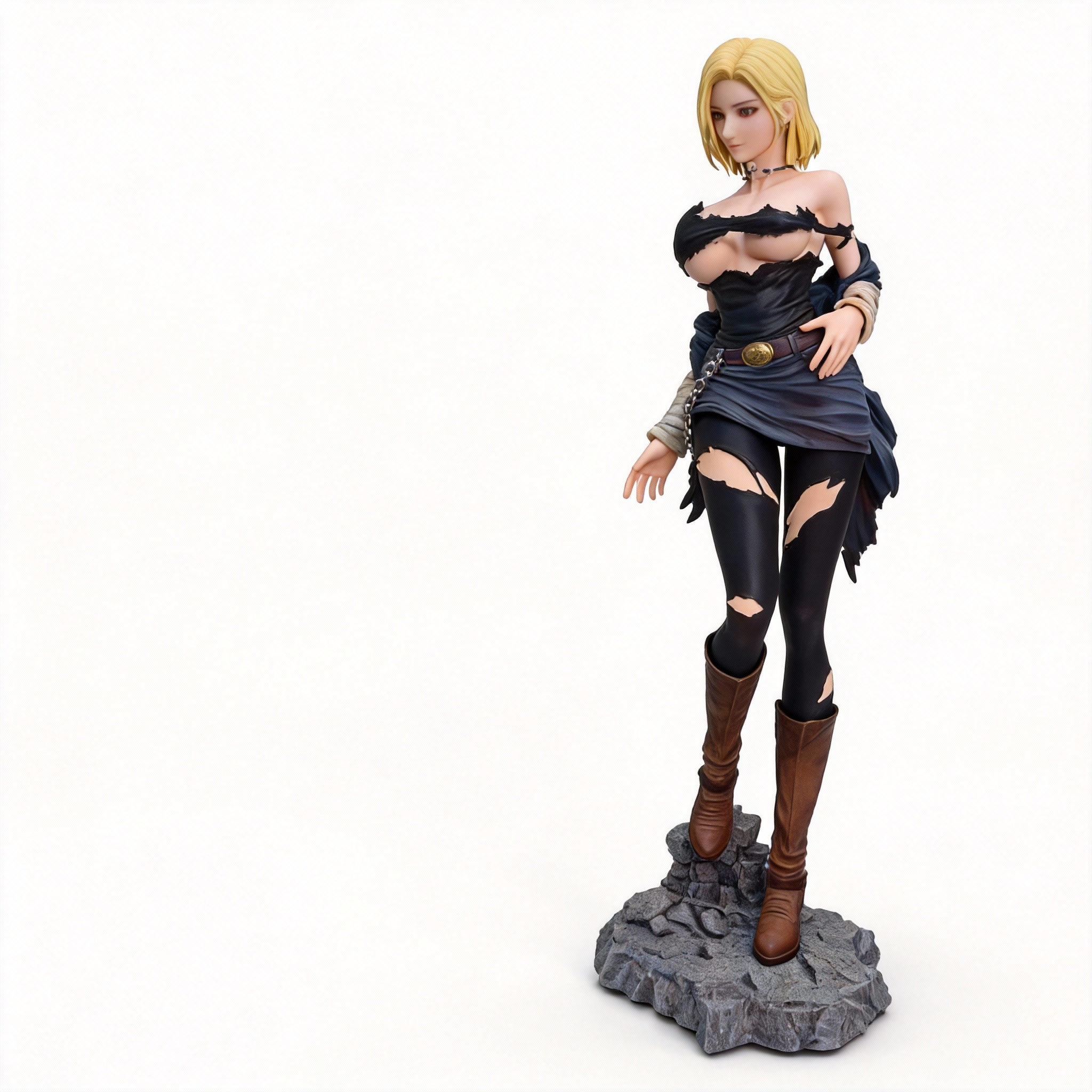 Dragon Ball Android 18 Feminine Allure Series GK Statue - Anime Collectible Figure - Cosplee