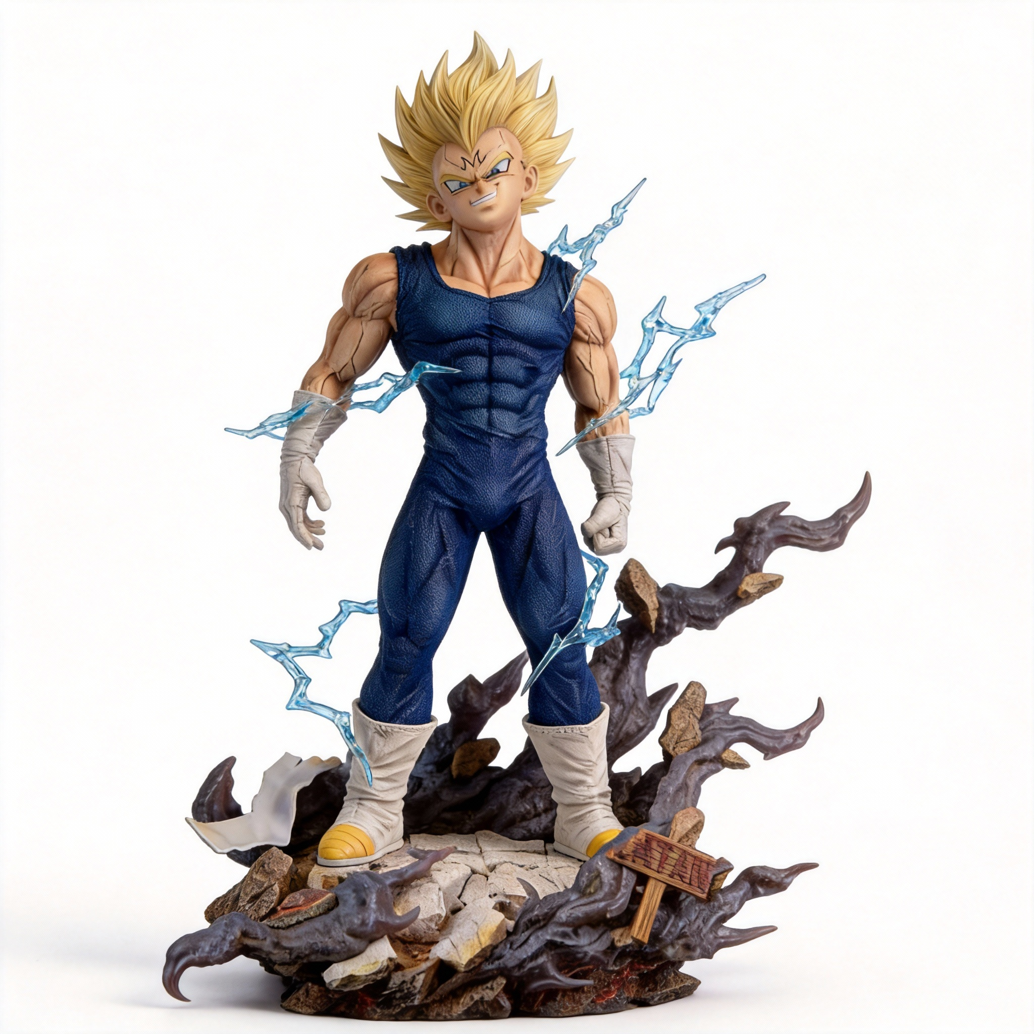 Possessed Vegeta 32cm Prince of Saiyans Namek Battle Dragon Ball GK Statue - Desktop & PC Case Model - Cosplee